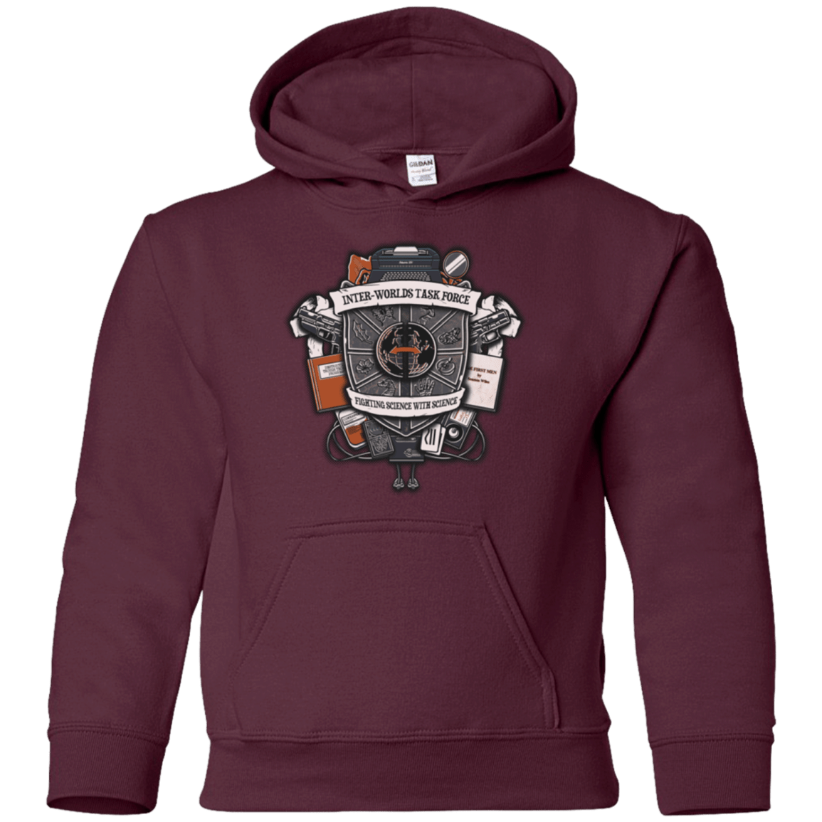 Sweatshirts Maroon / YS Inter Worlds Task Force Youth Hoodie