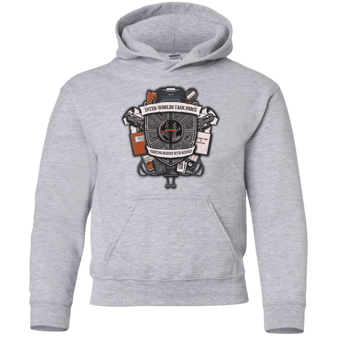 Sweatshirts Sport Grey / YS Inter Worlds Task Force Youth Hoodie