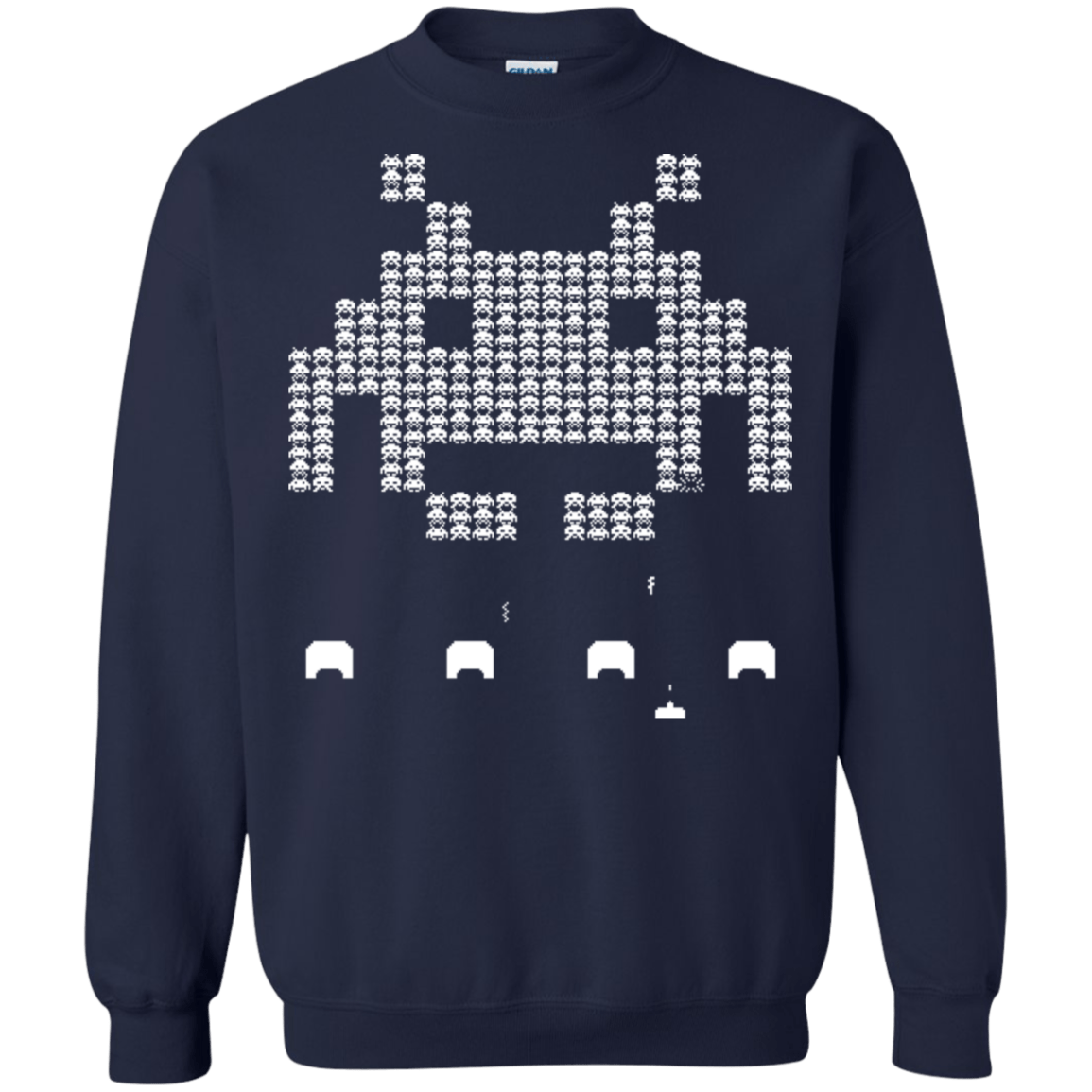 Sweatshirts Navy / S Invade Crewneck Sweatshirt