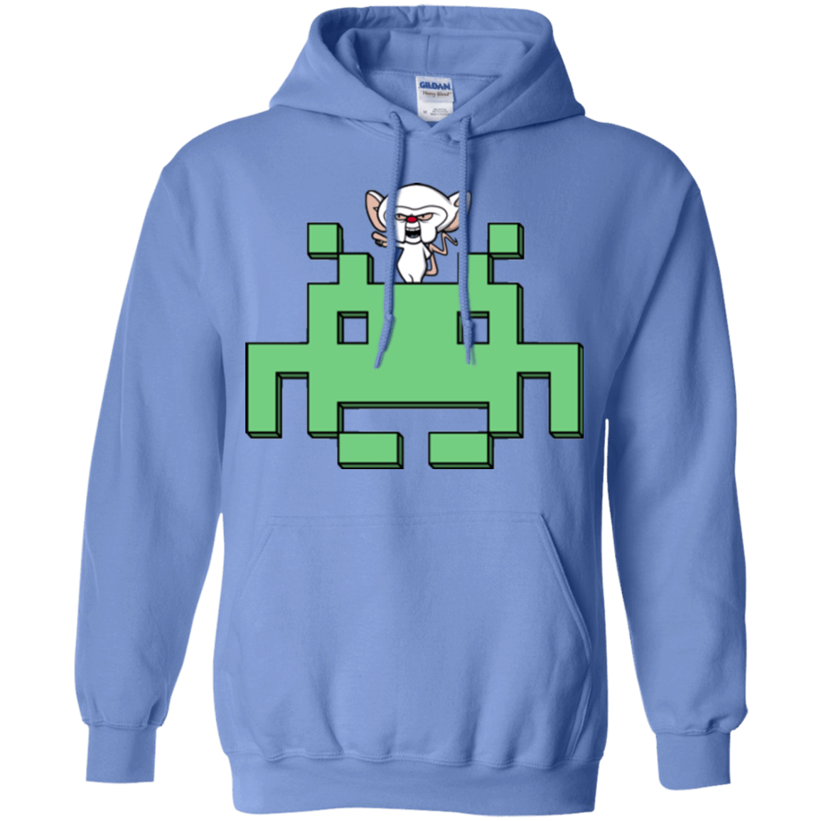 Sweatshirts Carolina Blue / S Invaderbrain Pullover Hoodie