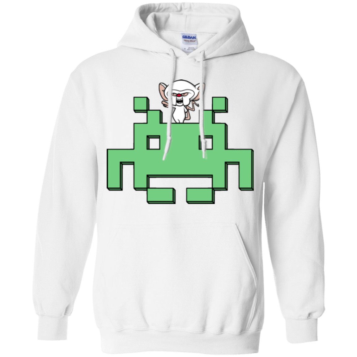 Sweatshirts White / S Invaderbrain Pullover Hoodie