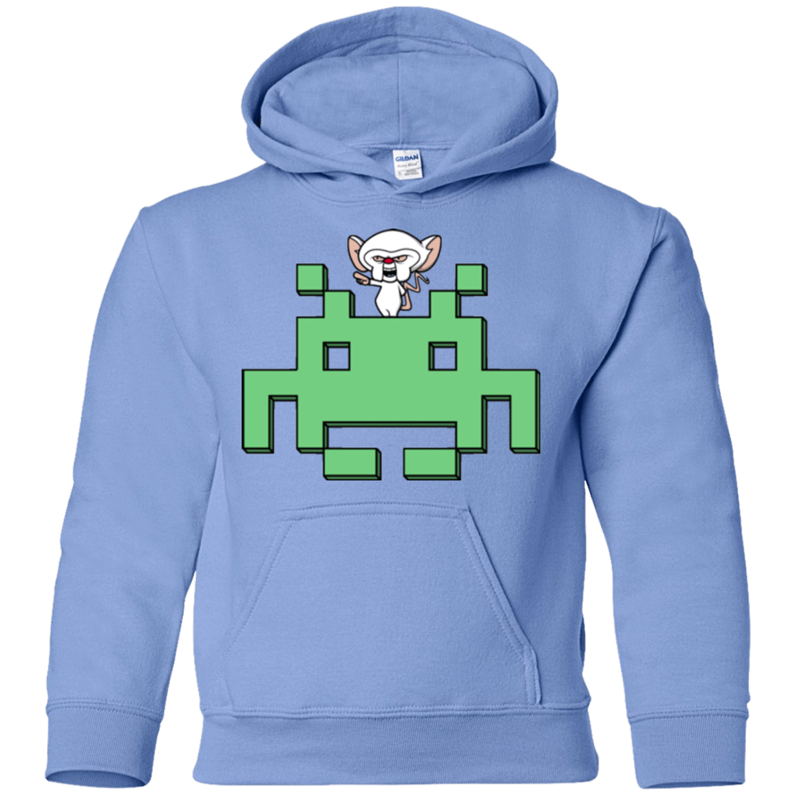 Sweatshirts Carolina Blue / YS Invaderbrain Youth Hoodie