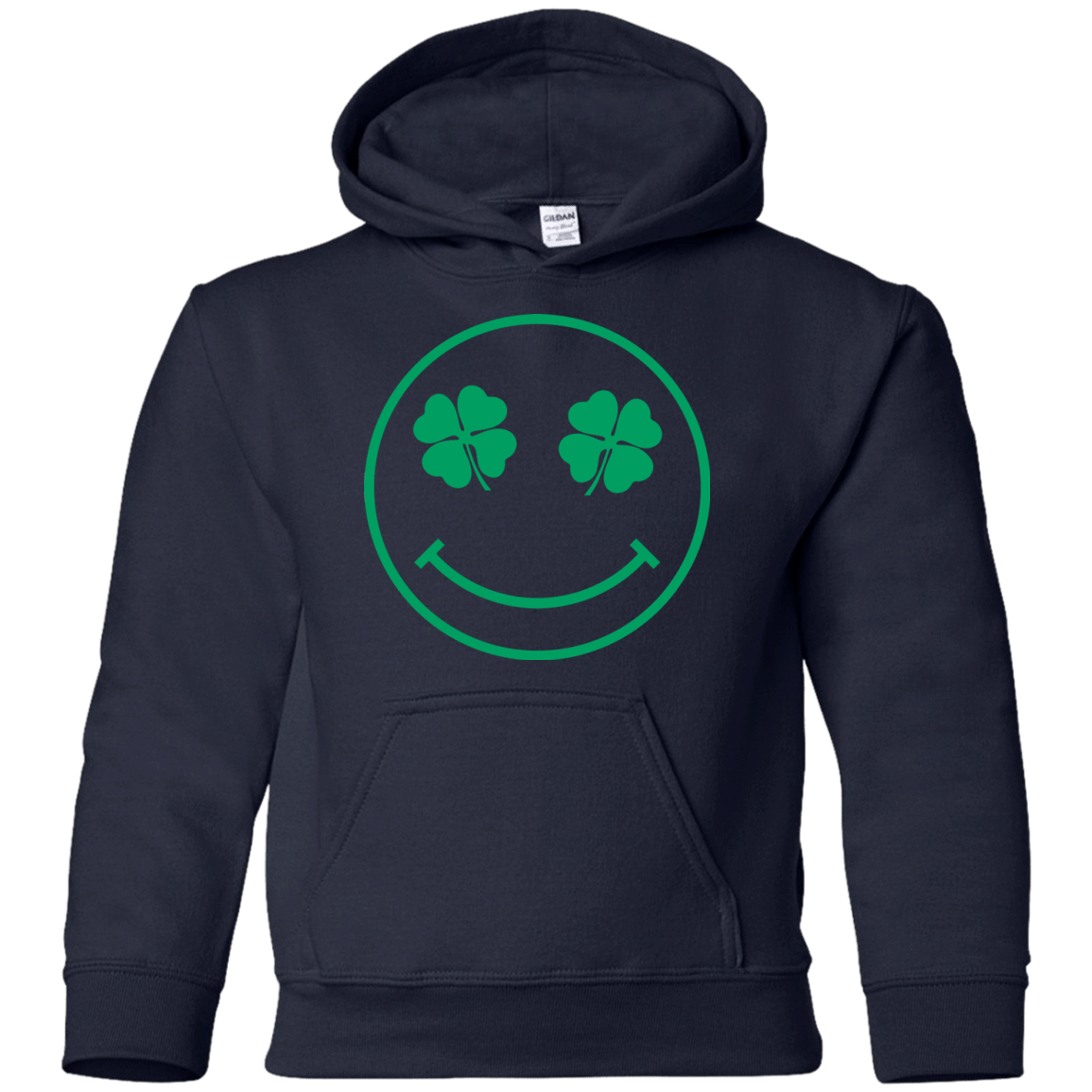 Sweatshirts Navy / YS Irish Smiley Youth Hoodie