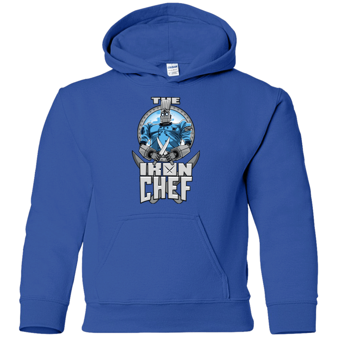 Sweatshirts Royal / YS Iron Giant Chef Youth Hoodie
