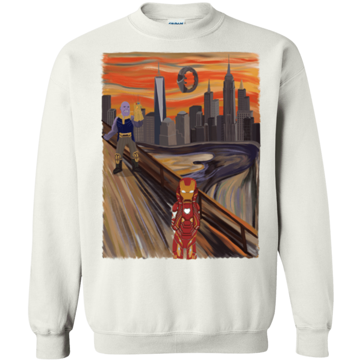 Sweatshirts White / S Iron Scream Crewneck Sweatshirt