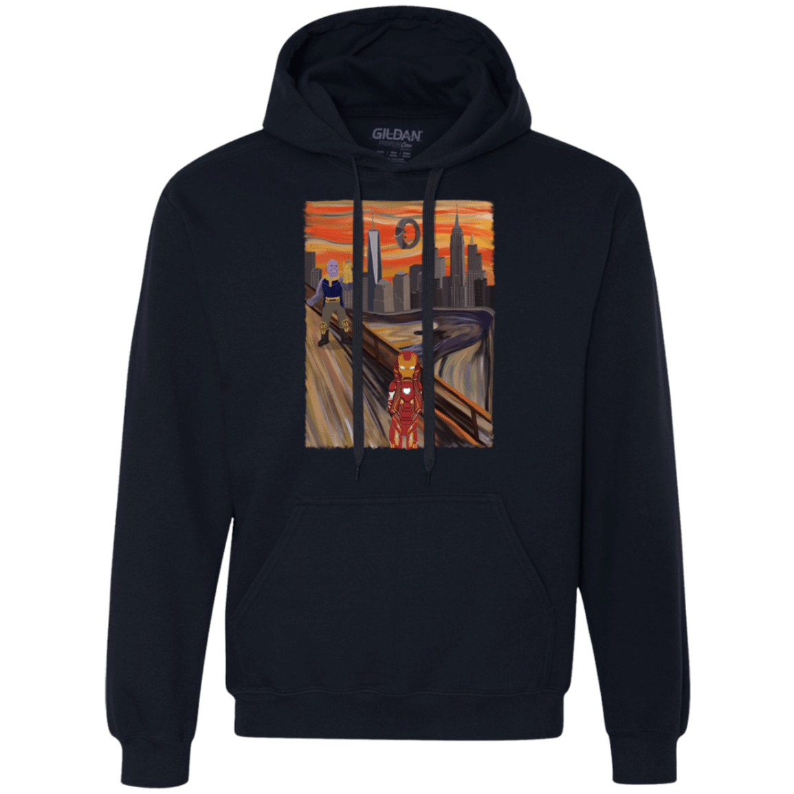 Sweatshirts Navy / S Iron Scream Premium Fleece Hoodie
