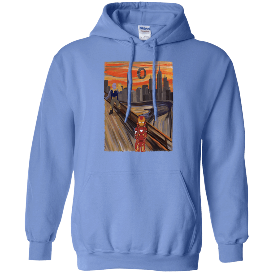 Sweatshirts Carolina Blue / S Iron Scream Pullover Hoodie