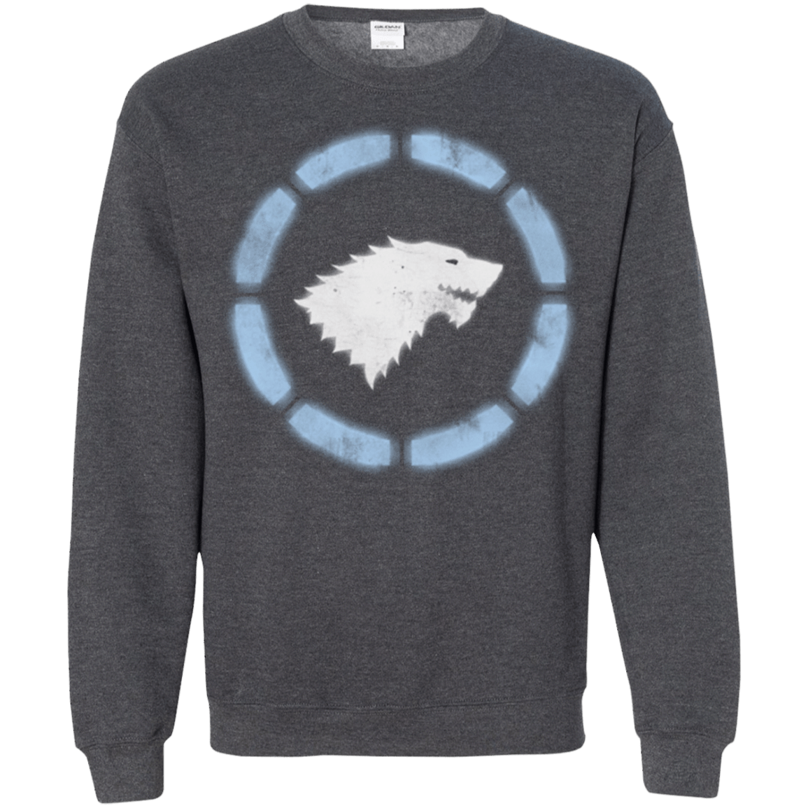 Sweatshirts Dark Heather / Small Iron Stark Crewneck Sweatshirt