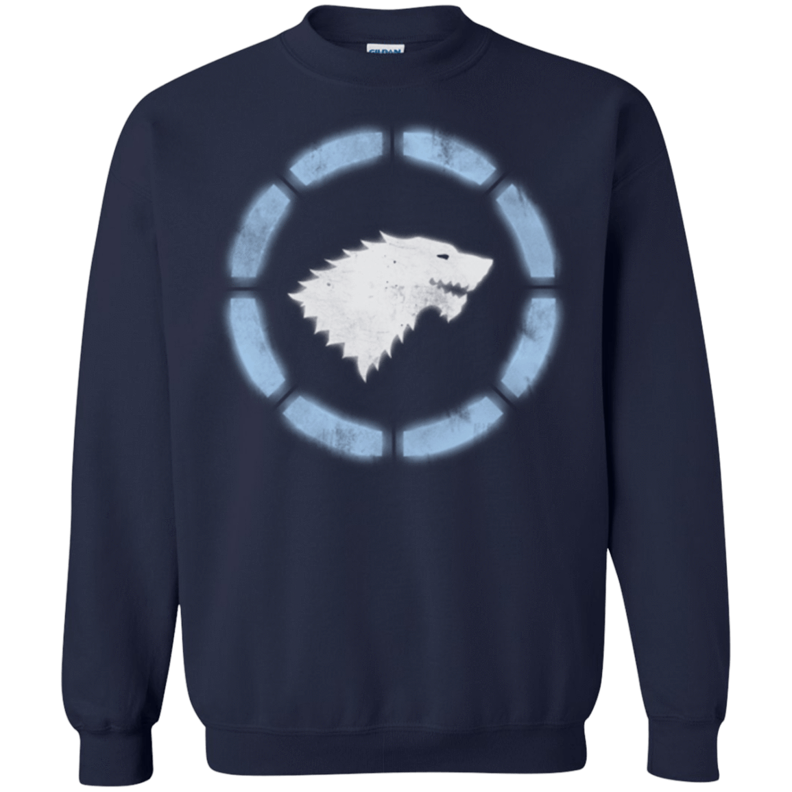 Sweatshirts Navy / Small Iron Stark Crewneck Sweatshirt