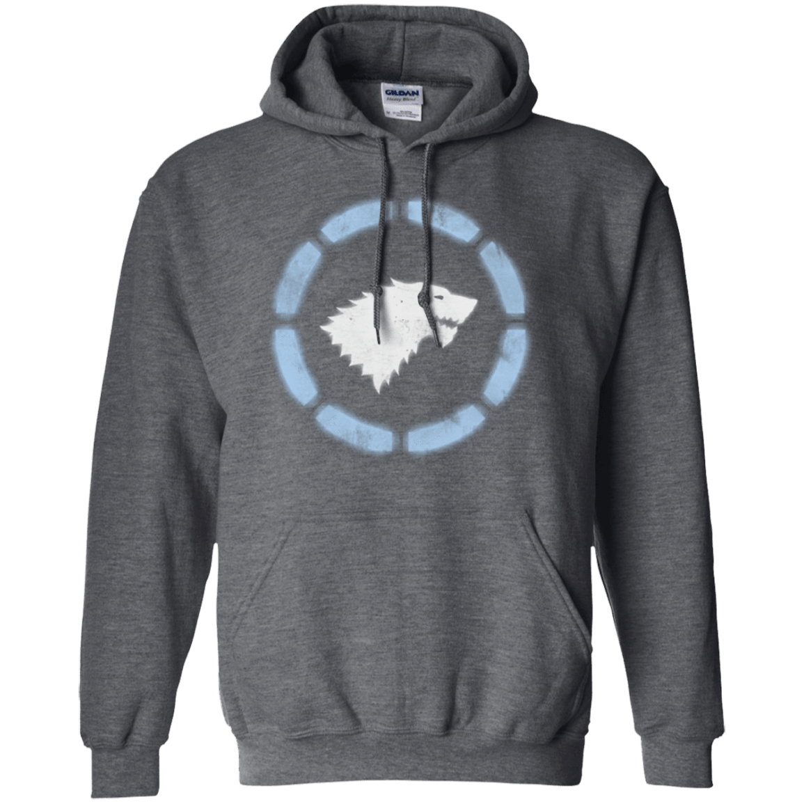 Sweatshirts Dark Heather / Small Iron Stark Pullover Hoodie