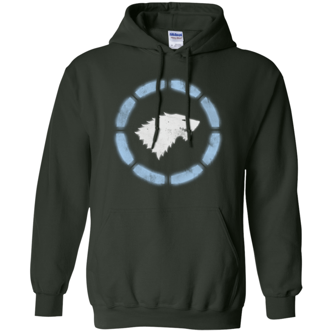 Sweatshirts Forest Green / Small Iron Stark Pullover Hoodie