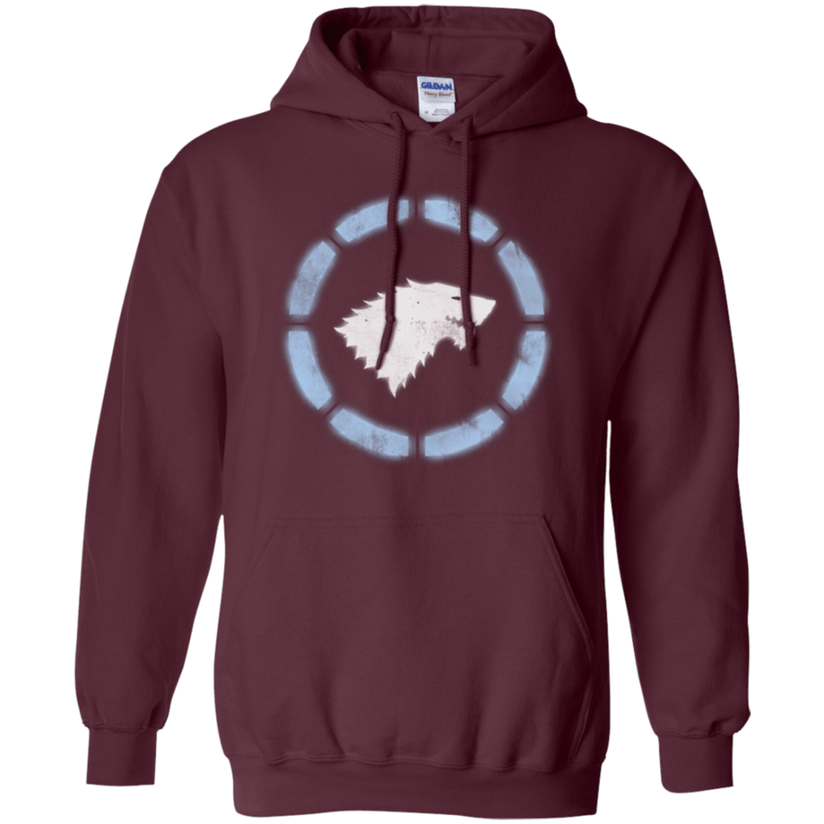 Sweatshirts Maroon / Small Iron Stark Pullover Hoodie