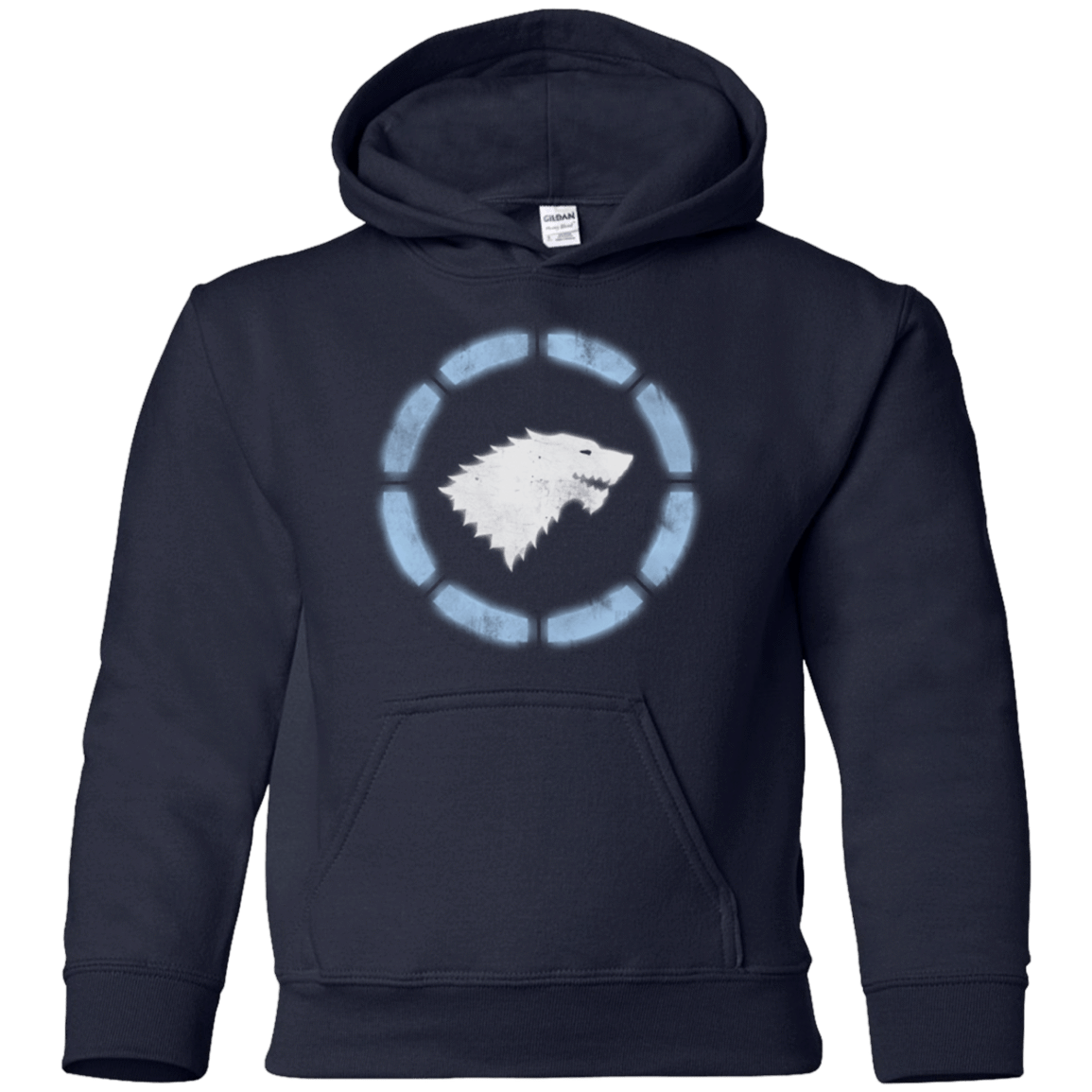 Sweatshirts Navy / YS Iron Stark Youth Hoodie