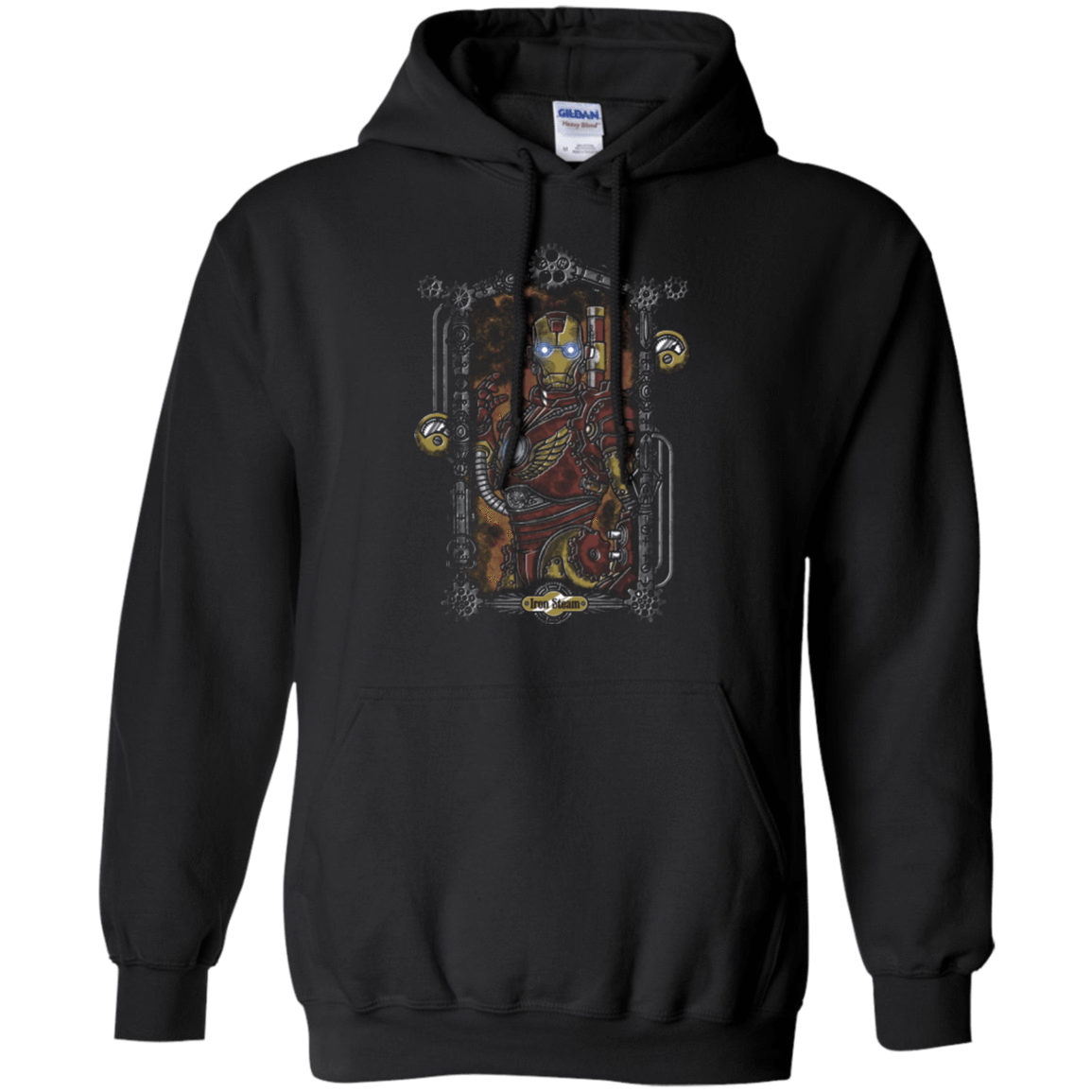 Sweatshirts Black / Small Iron Steam Pullover Hoodie