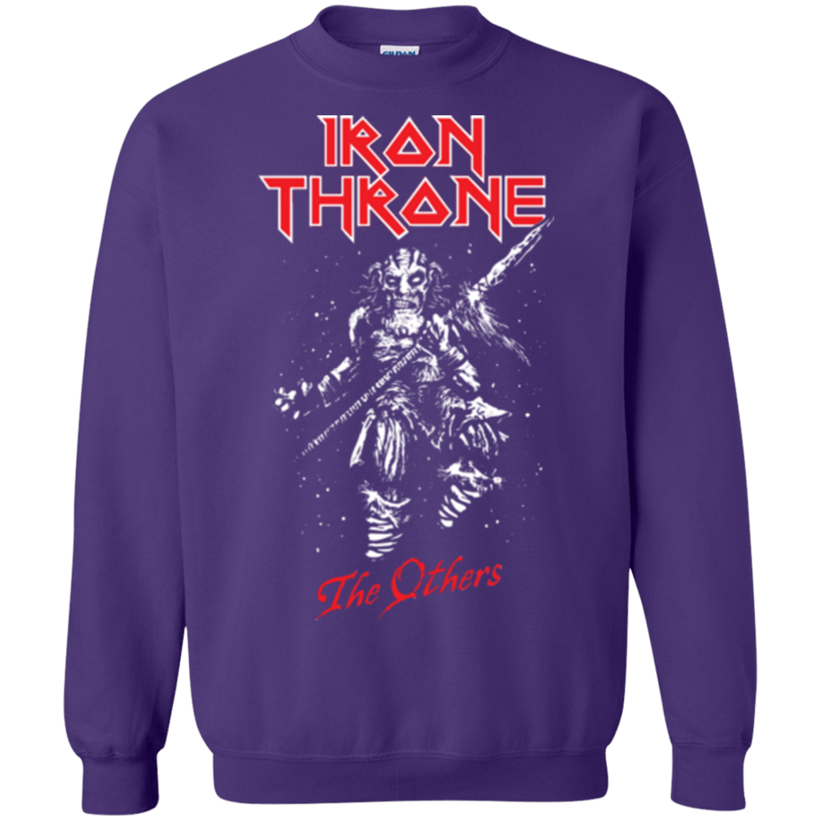 Sweatshirts Purple / Small Iron Throne Crewneck Sweatshirt