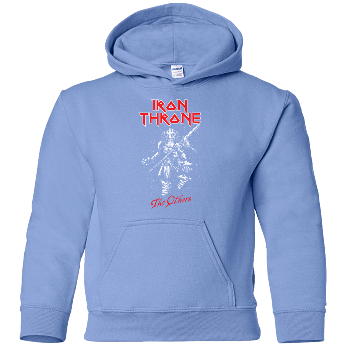 Sweatshirts Carolina Blue / YS Iron Throne Youth Hoodie