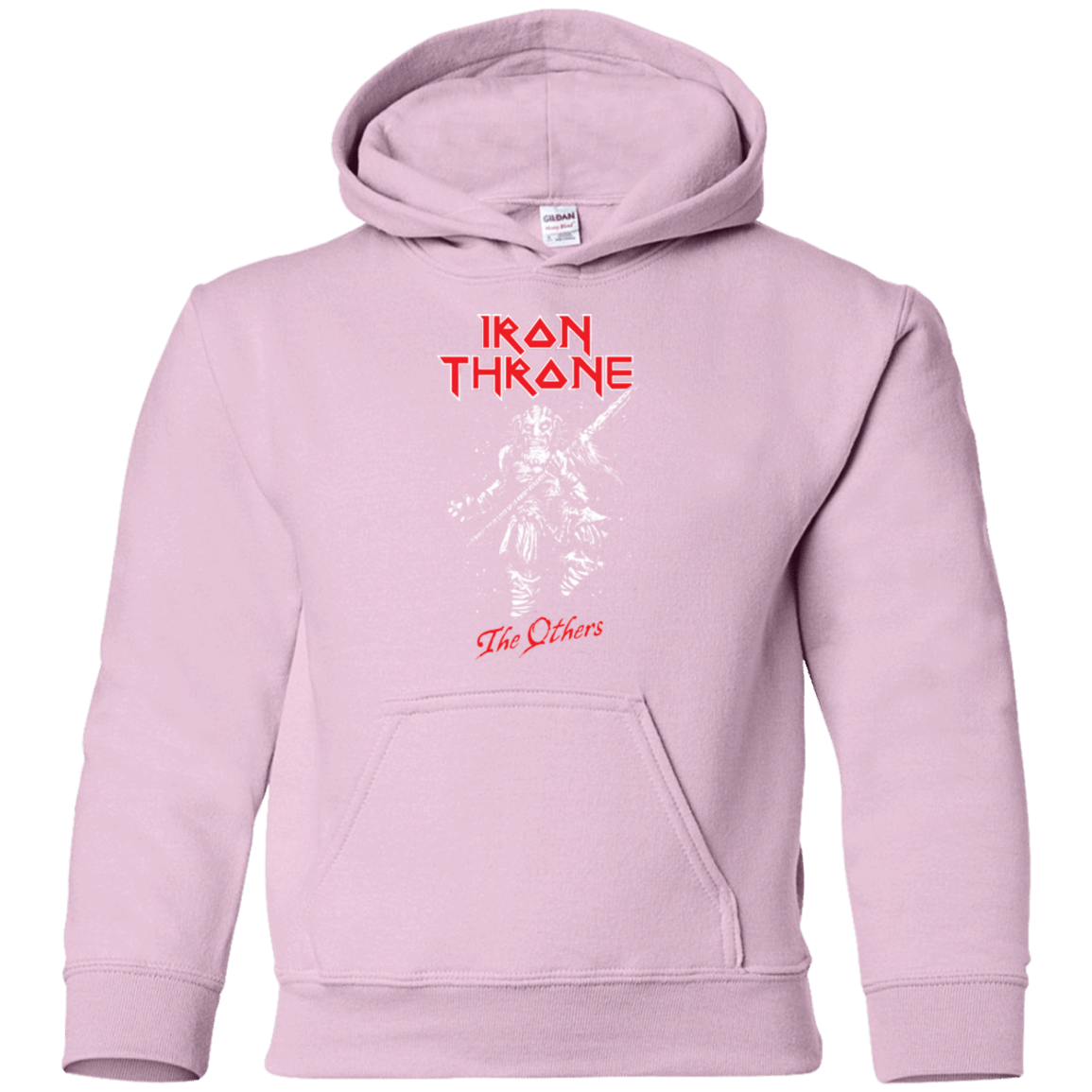 Sweatshirts Light Pink / YS Iron Throne Youth Hoodie