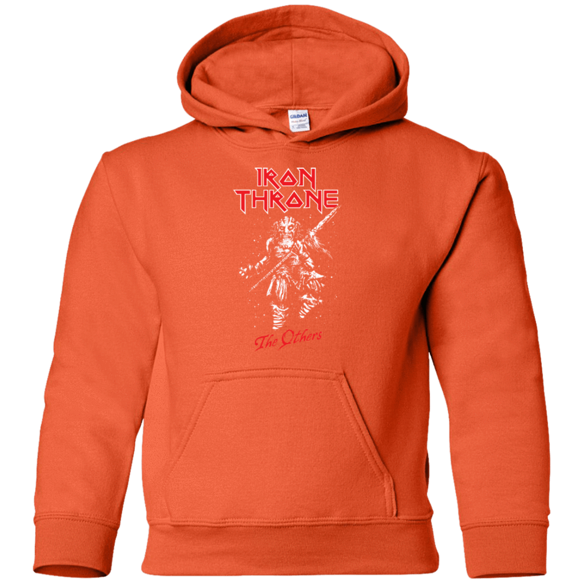 Sweatshirts Orange / YS Iron Throne Youth Hoodie