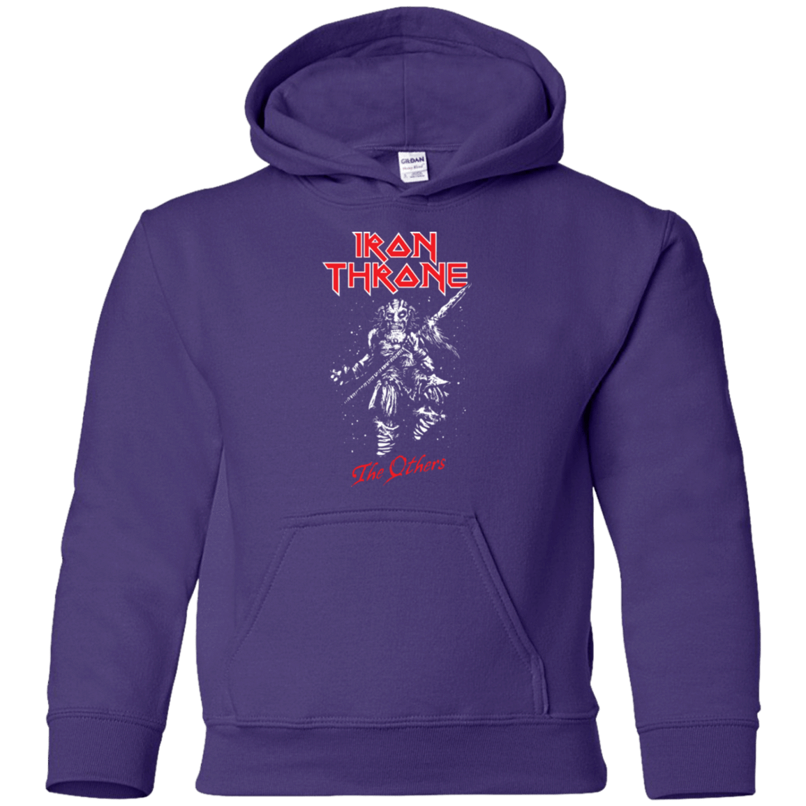 Sweatshirts Purple / YS Iron Throne Youth Hoodie