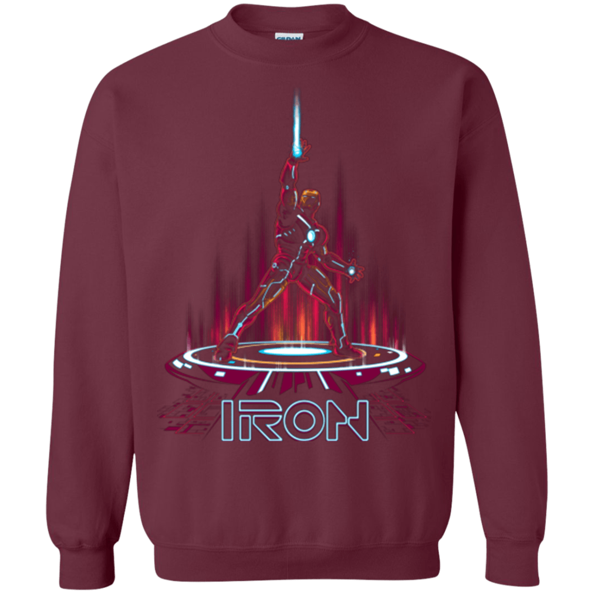 Sweatshirts Maroon / Small IRON TRON Crewneck Sweatshirt
