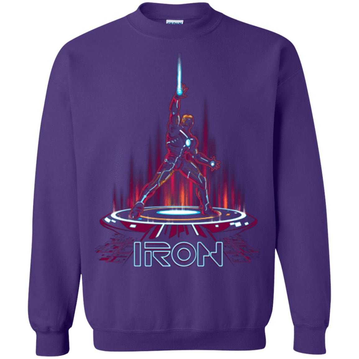 Sweatshirts Purple / Small IRON TRON Crewneck Sweatshirt