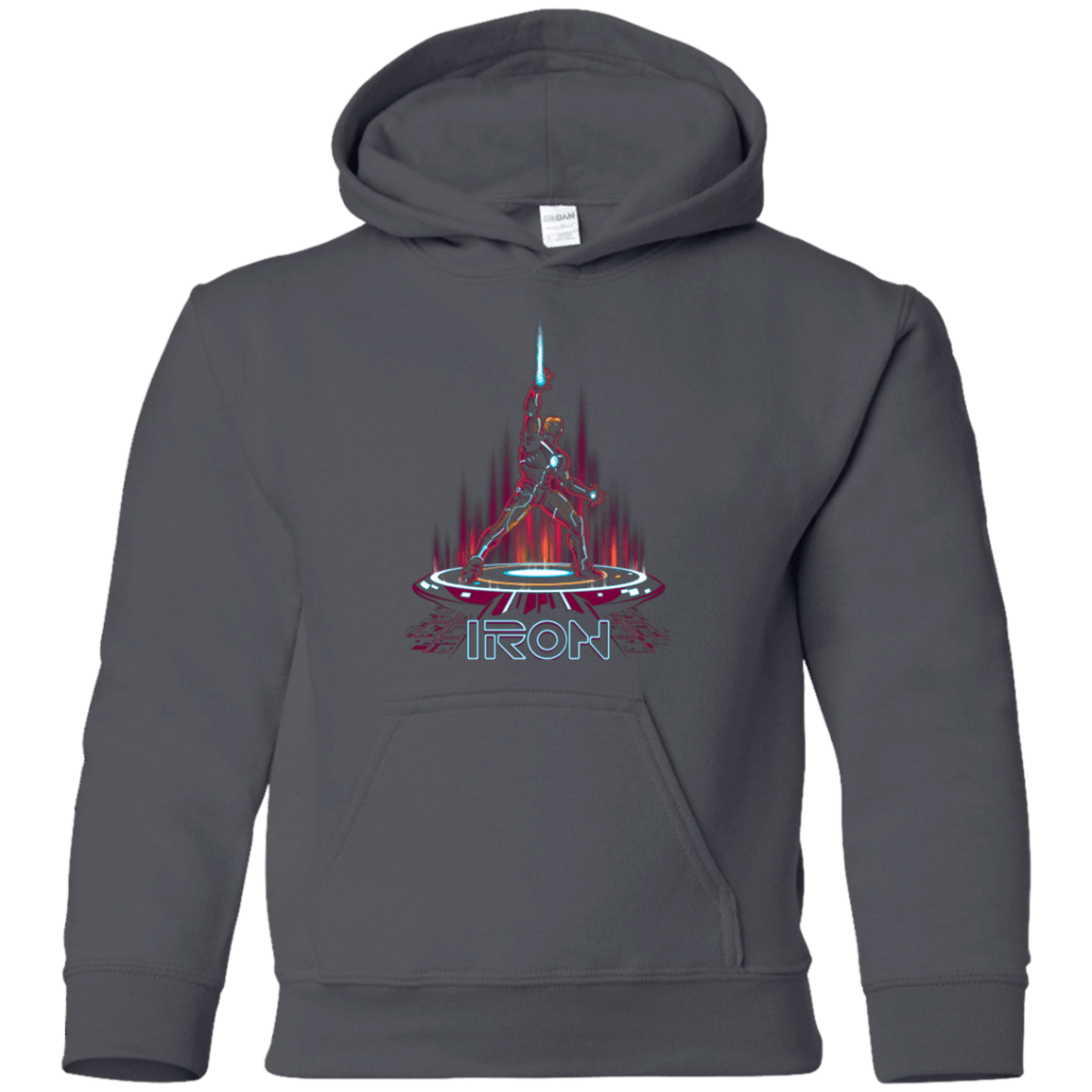 Sweatshirts Charcoal / YS IRON TRON Youth Hoodie