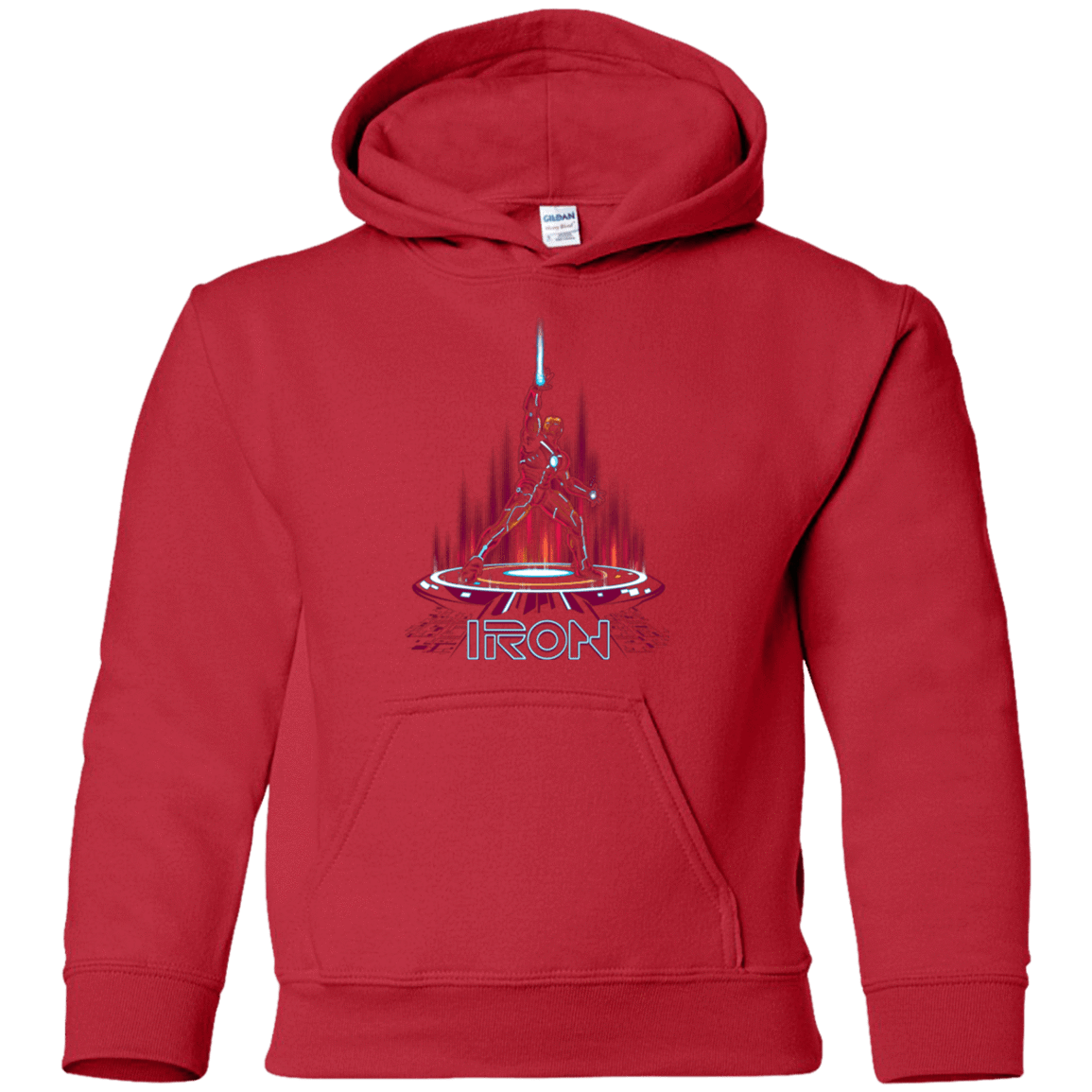 Sweatshirts Red / YS IRON TRON Youth Hoodie