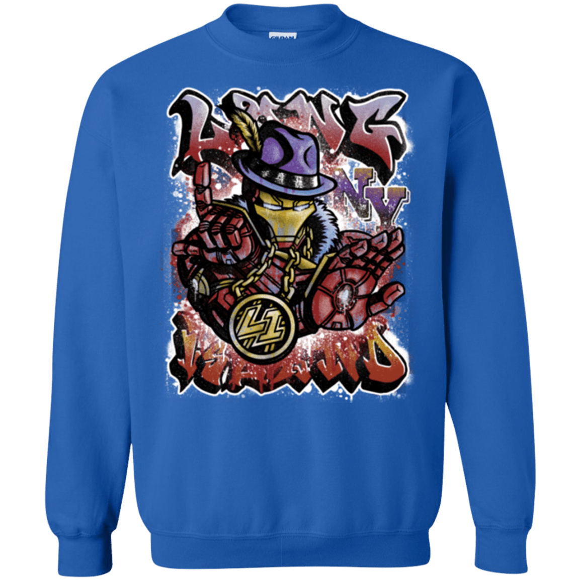 Sweatshirts Royal / Small Ironman Long Island Crewneck Sweatshirt