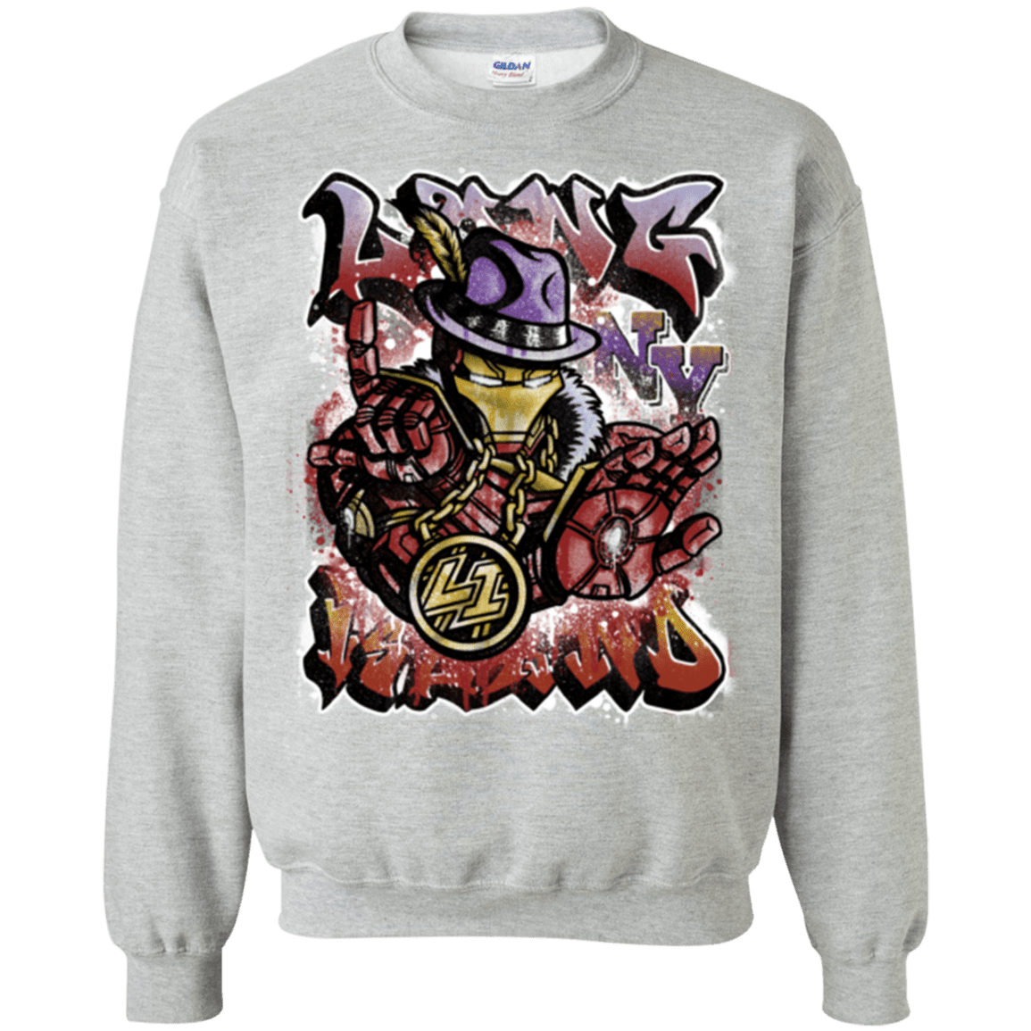 Sweatshirts Sport Grey / Small Ironman Long Island Crewneck Sweatshirt