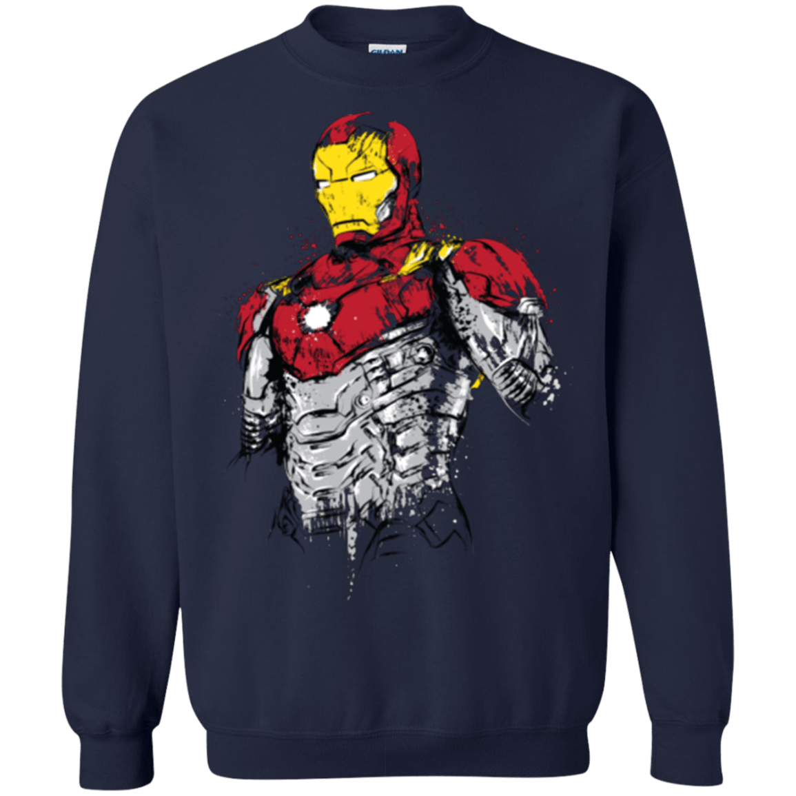 Sweatshirts Navy / S Ironman - Mark XLVII Armor Crewneck Sweatshirt