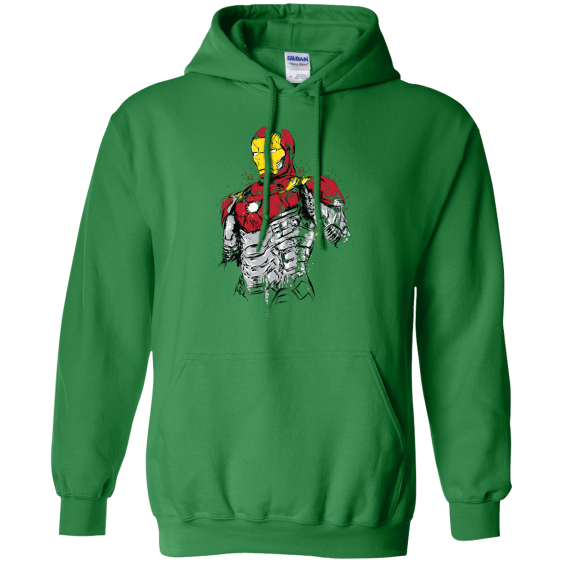 Sweatshirts Irish Green / S Ironman - Mark XLVII Armor Pullover Hoodie