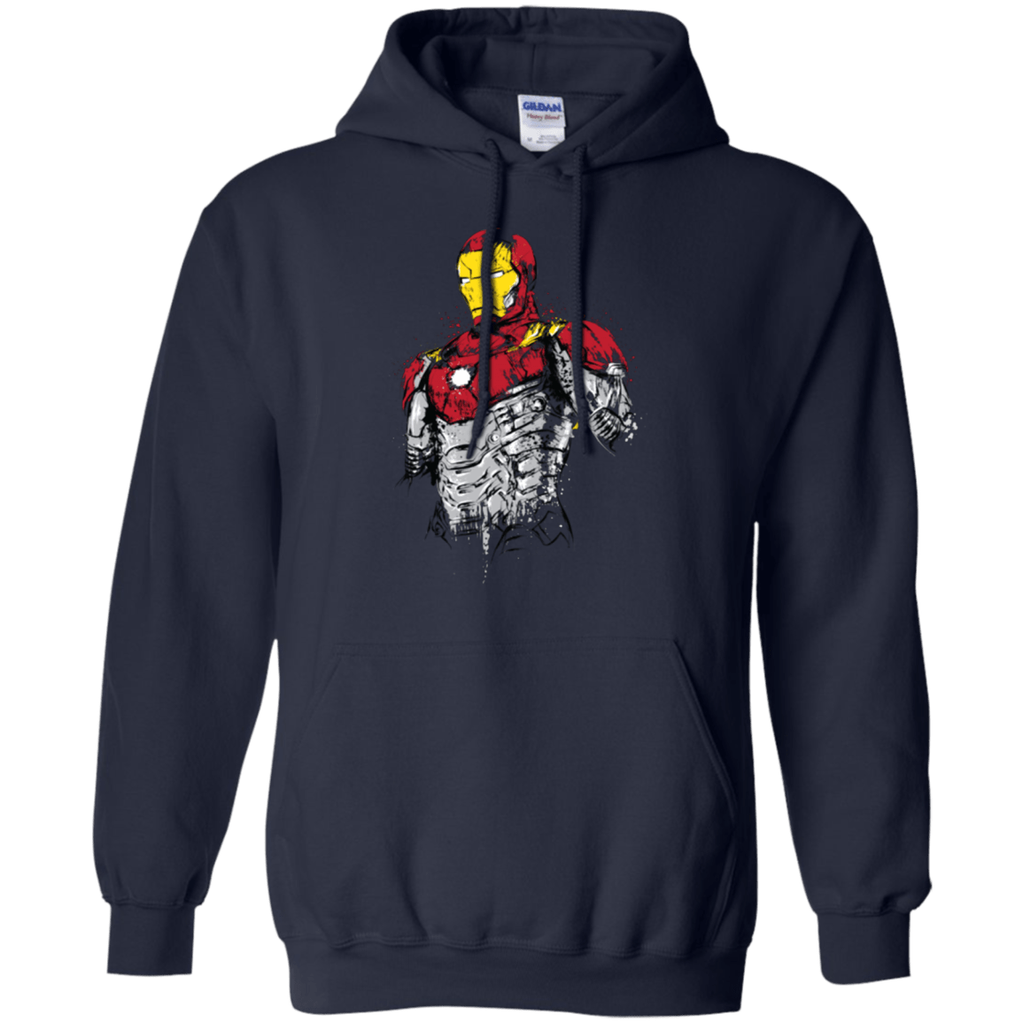 Sweatshirts Navy / S Ironman - Mark XLVII Armor Pullover Hoodie