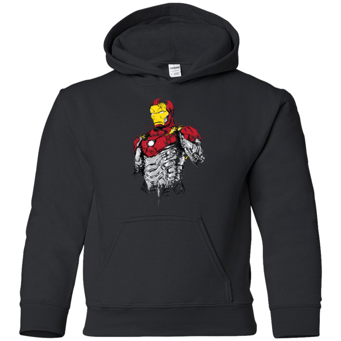 Sweatshirts Black / YS Ironman - Mark XLVII Armor Youth Hoodie