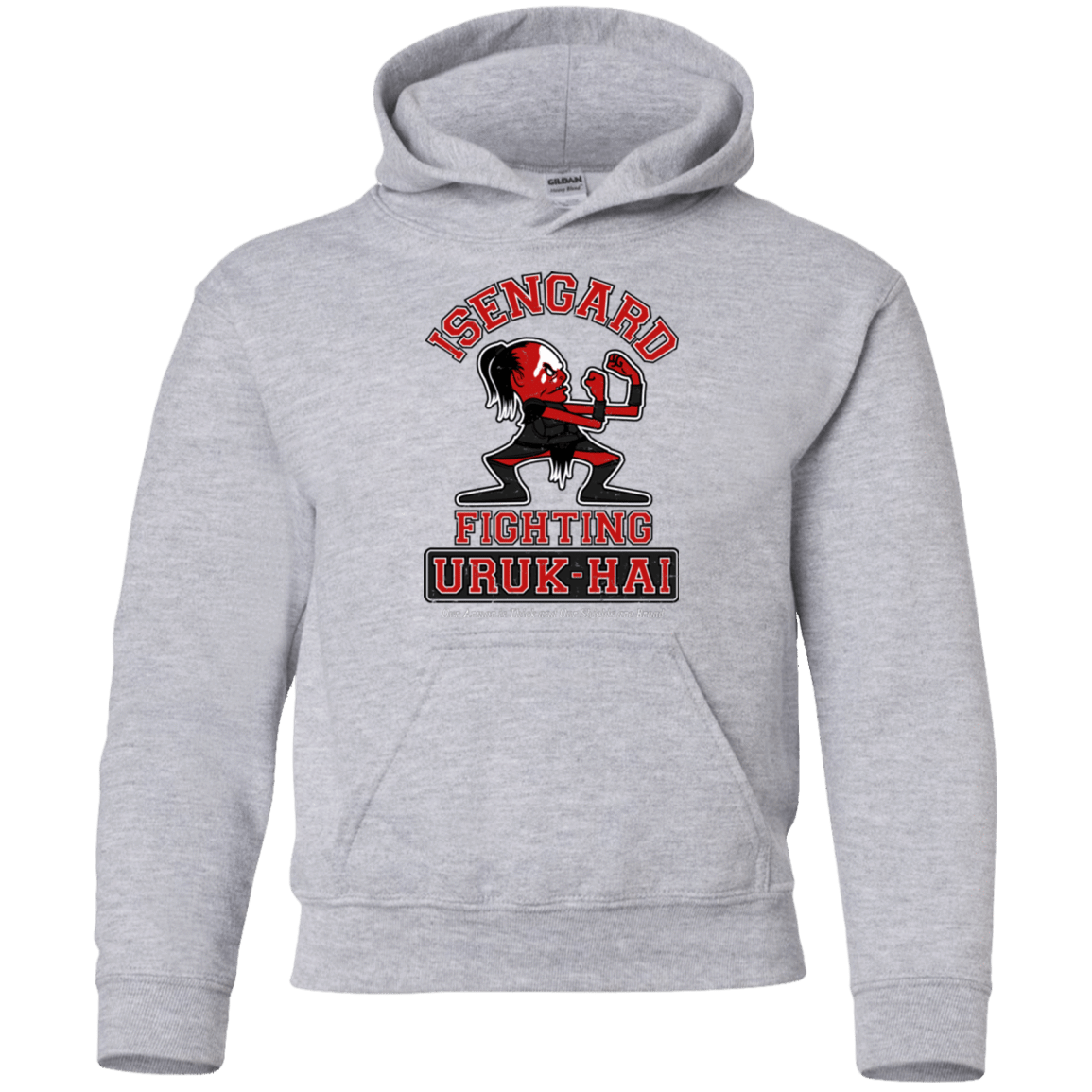 Sweatshirts Sport Grey / YS ISENGARD FIGHTING URUKHAI Youth Hoodie