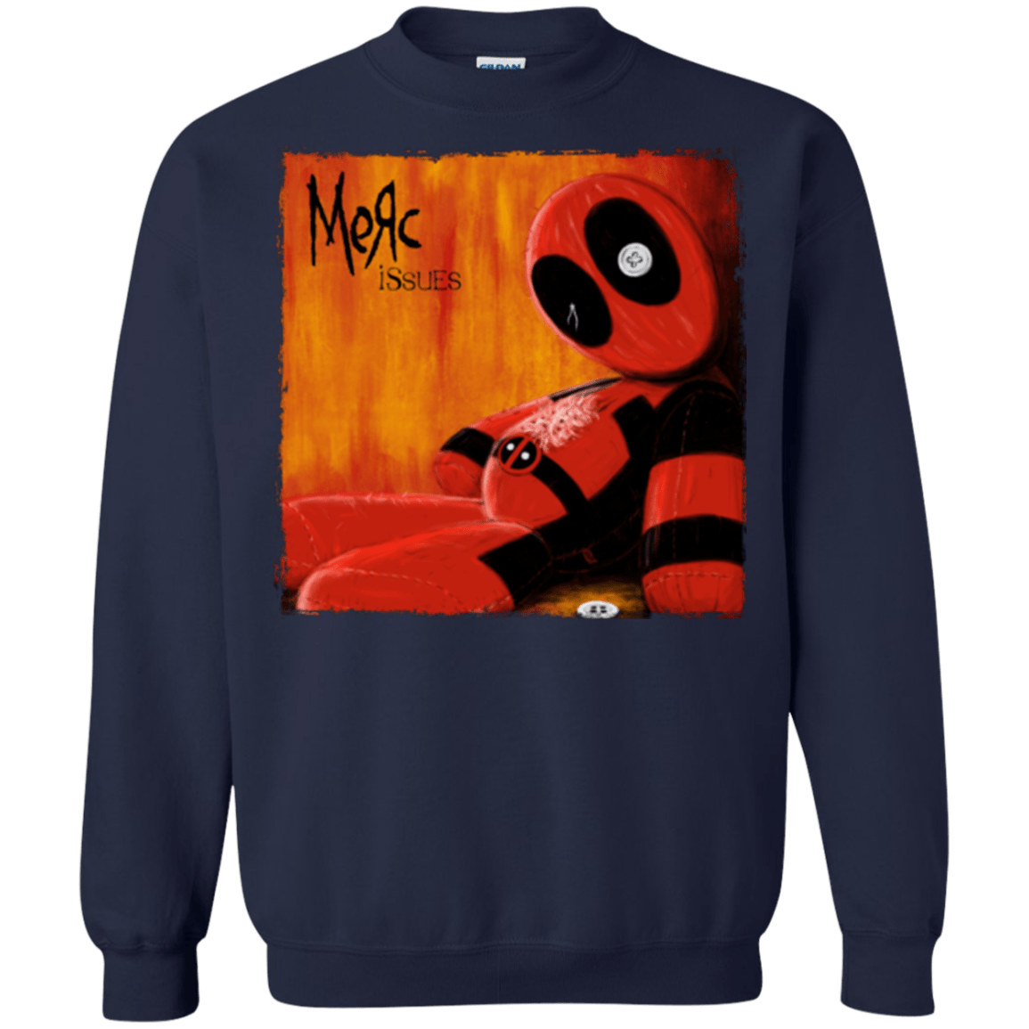 Sweatshirts Navy / Small Issues Crewneck Sweatshirt