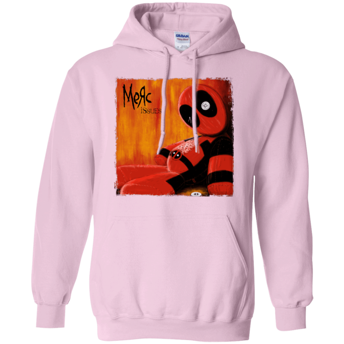 Sweatshirts Light Pink / Small Issues Pullover Hoodie