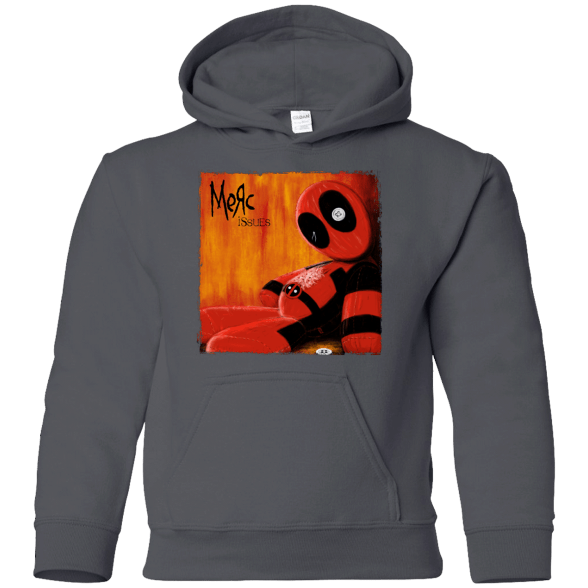 Sweatshirts Charcoal / YS Issues Youth Hoodie