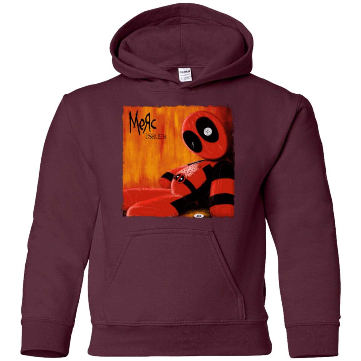 Sweatshirts Maroon / YS Issues Youth Hoodie