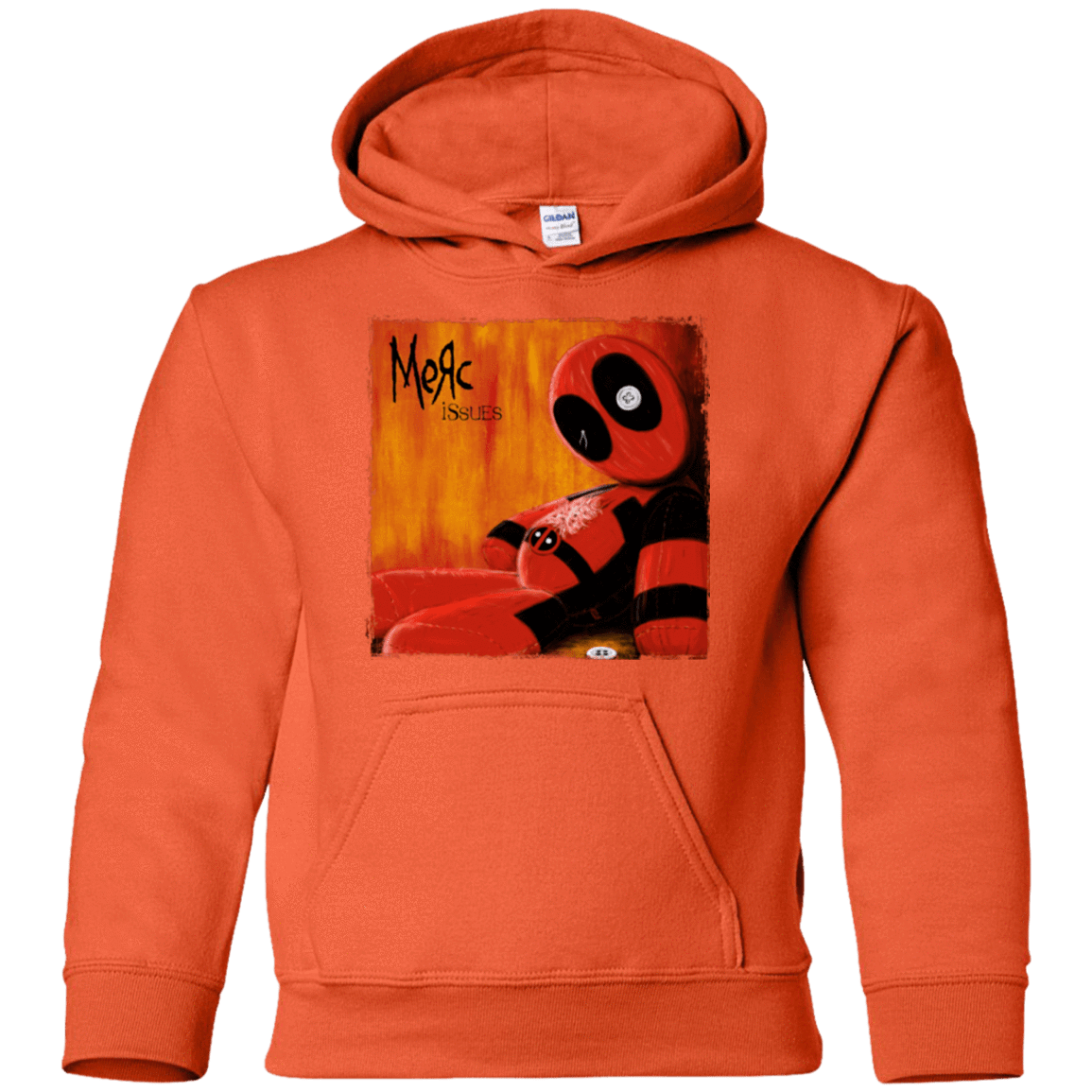 Sweatshirts Orange / YS Issues Youth Hoodie