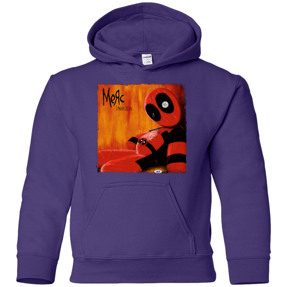 Sweatshirts Purple / YS Issues Youth Hoodie
