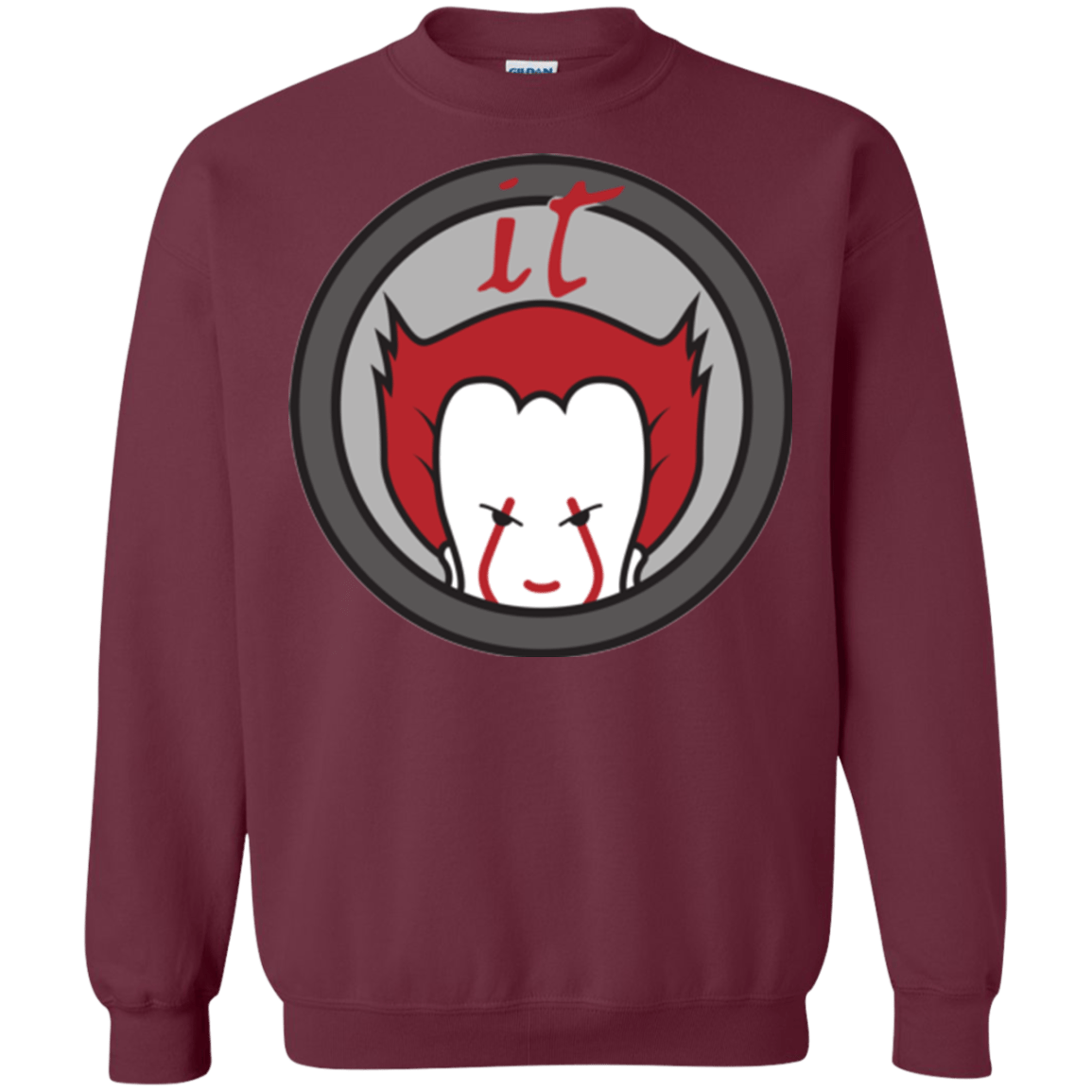 Sweatshirts Maroon / Small IT 3 (2) Crewneck Sweatshirt