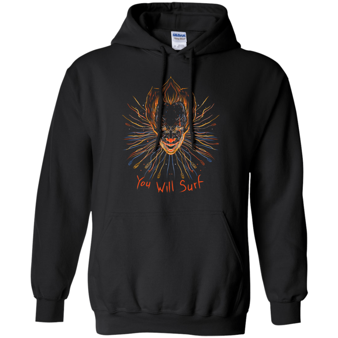 Sweatshirts Black / S IT Clown Pullover Hoodie