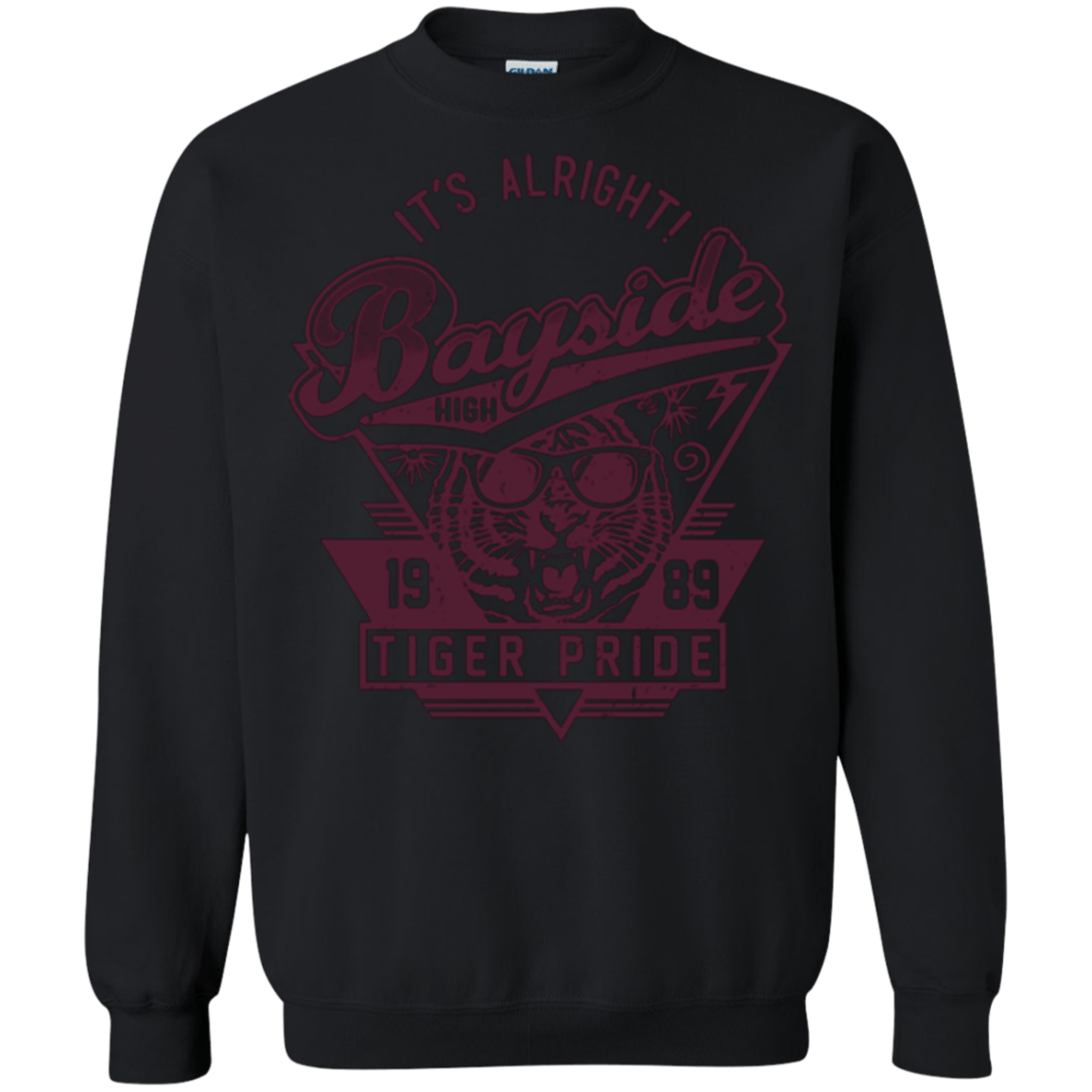 Sweatshirts Black / Small It's Alright Crewneck Sweatshirt