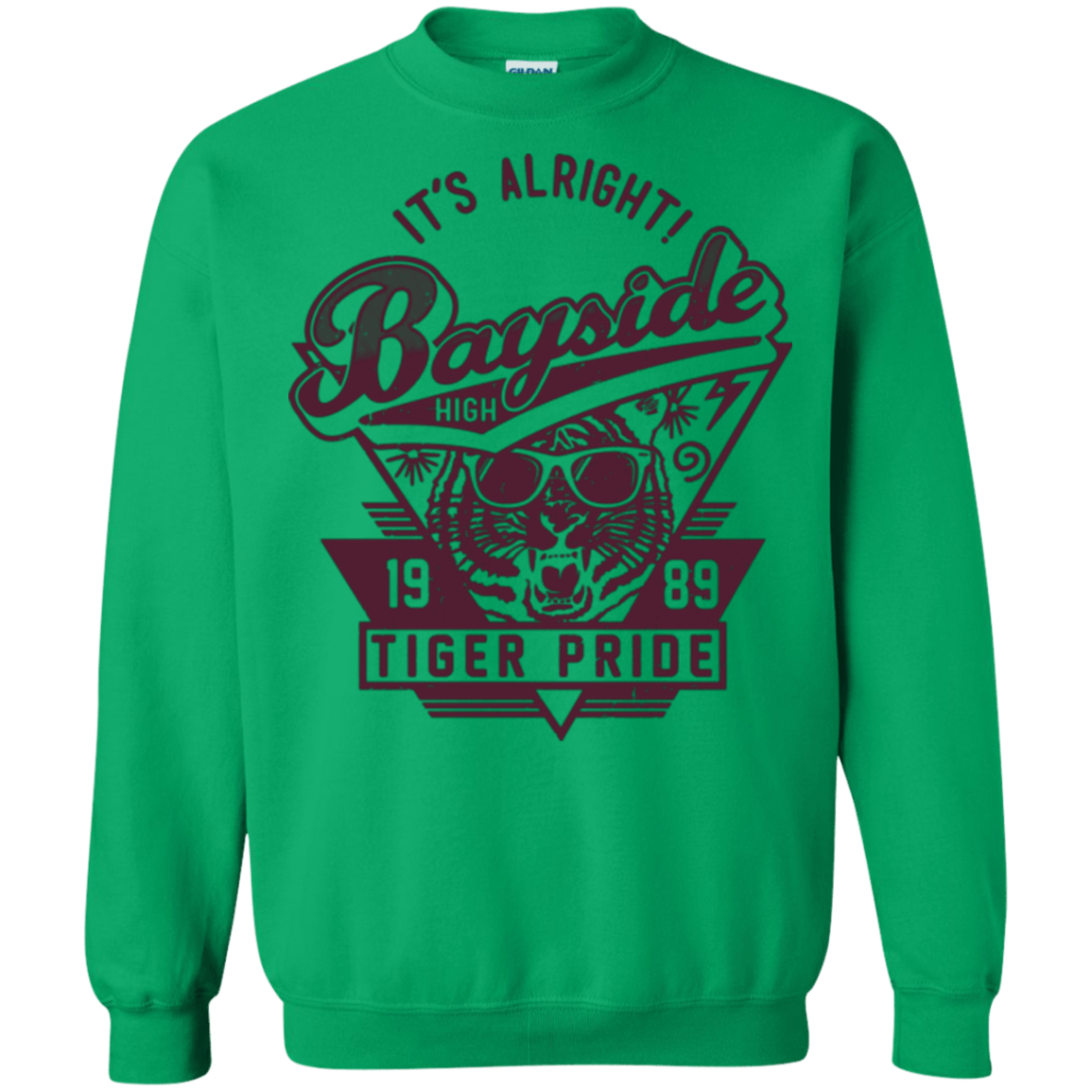 Sweatshirts Irish Green / Small It's Alright Crewneck Sweatshirt