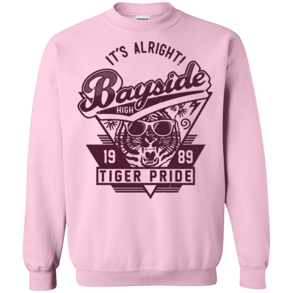 Sweatshirts Light Pink / Small It's Alright Crewneck Sweatshirt