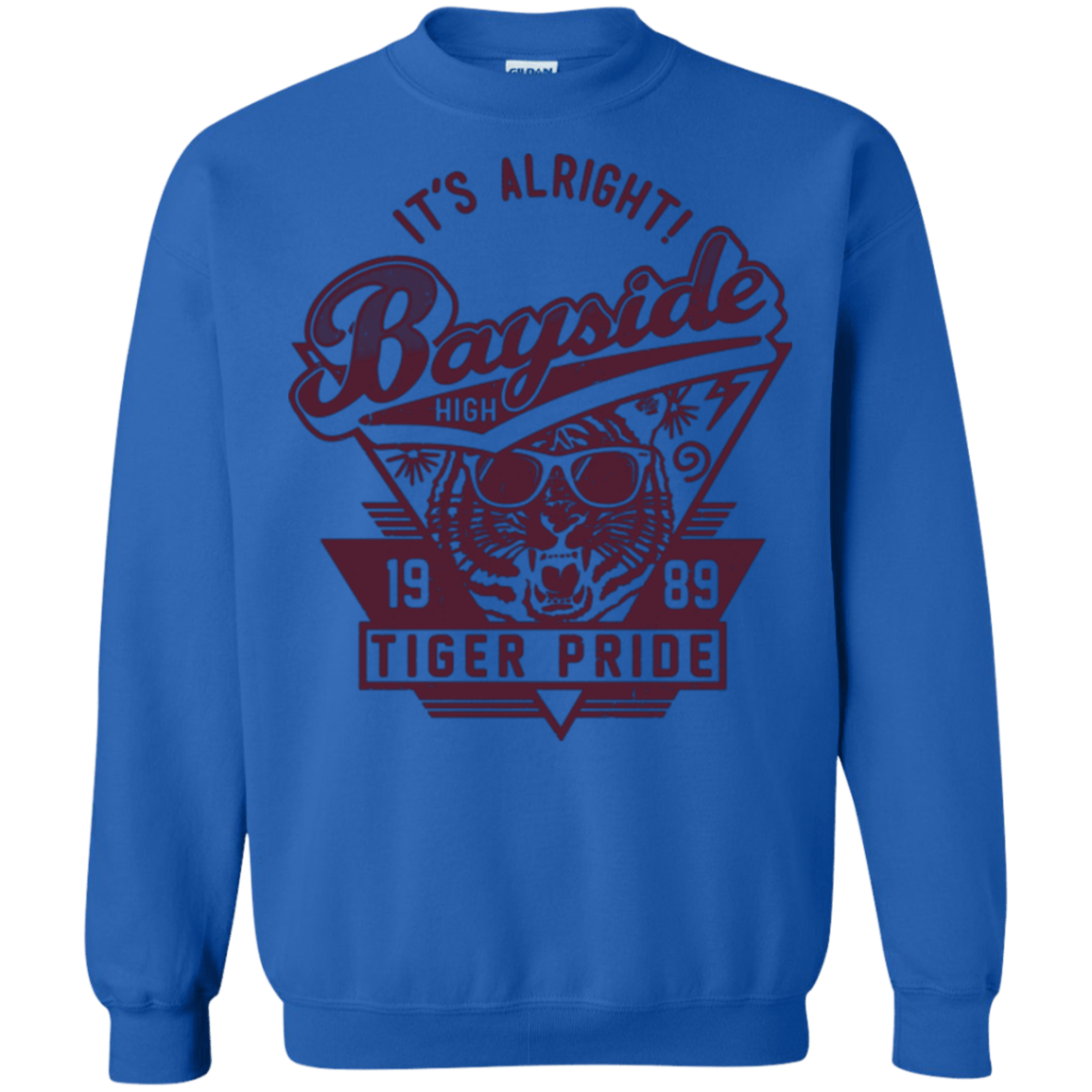 Sweatshirts Royal / Small It's Alright Crewneck Sweatshirt