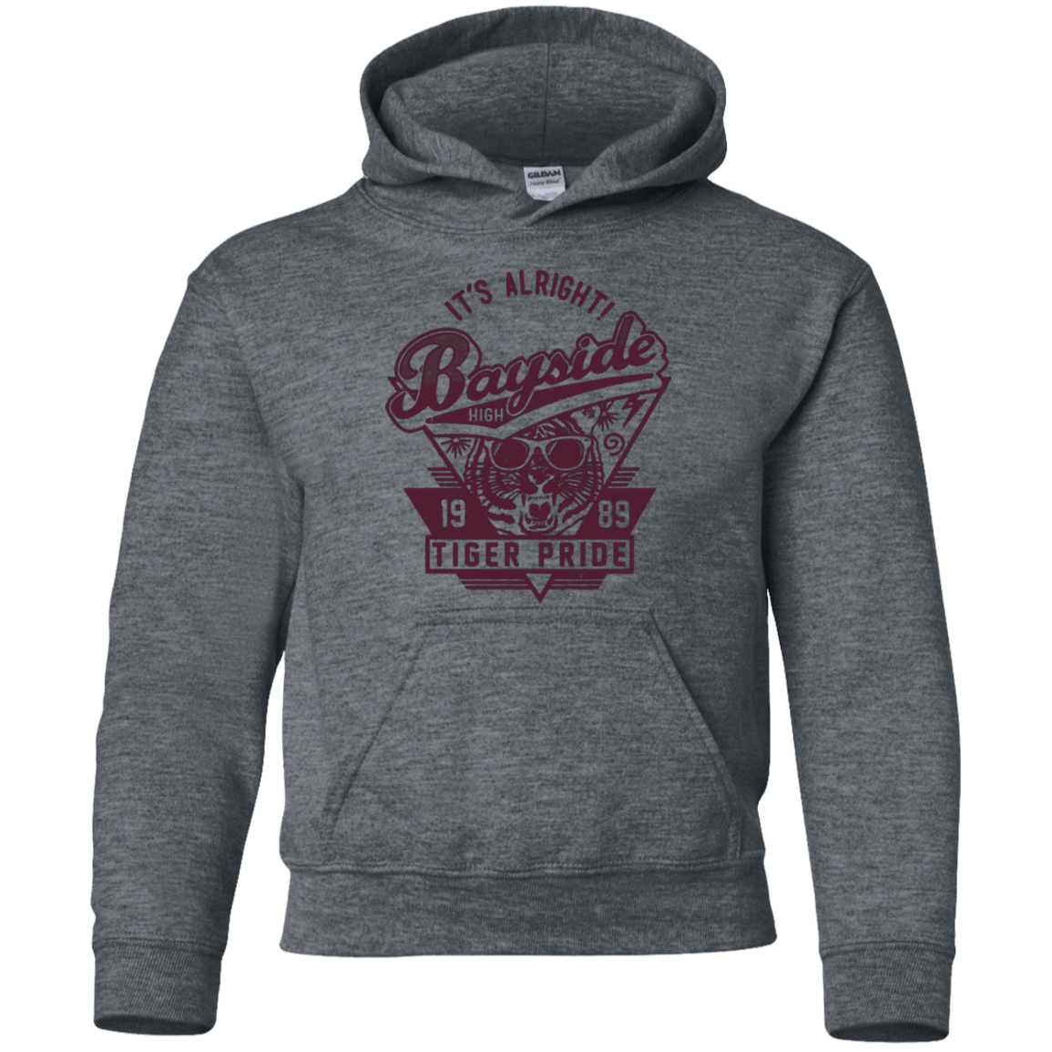 Sweatshirts Dark Heather / YS It's Alright Youth Hoodie