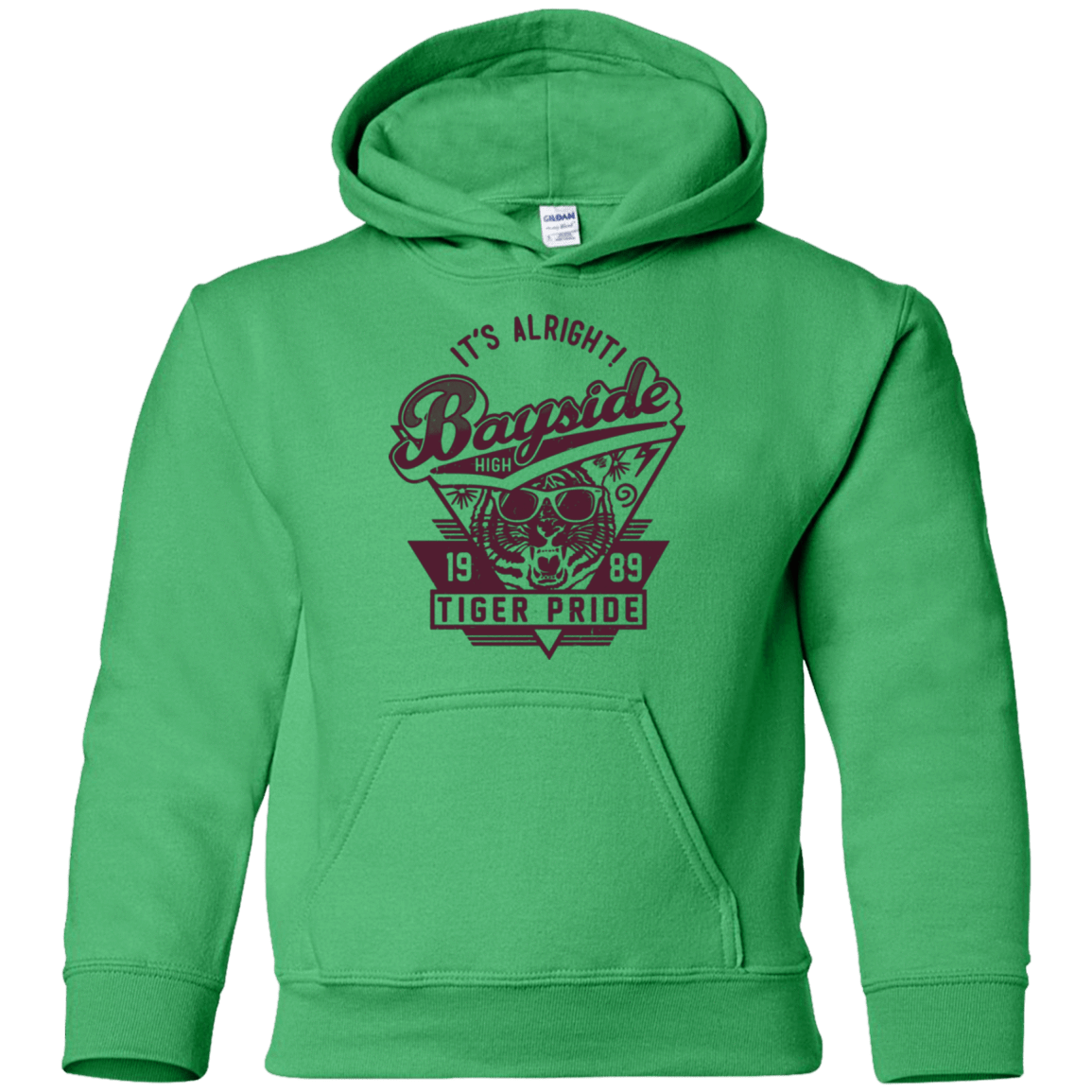 Sweatshirts Irish Green / YS It's Alright Youth Hoodie