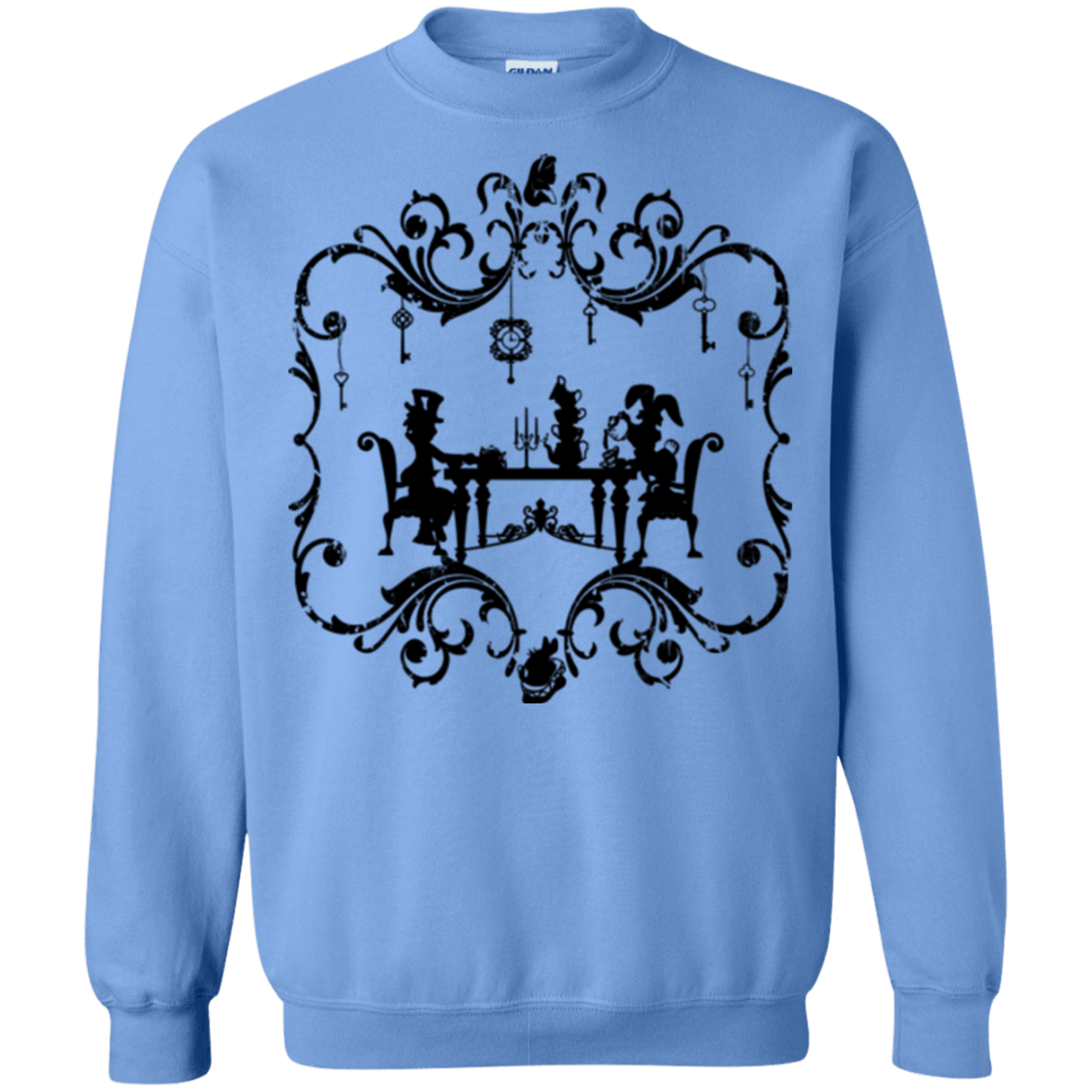 Sweatshirts Carolina Blue / Small It's Always Tea Time Crewneck Sweatshirt