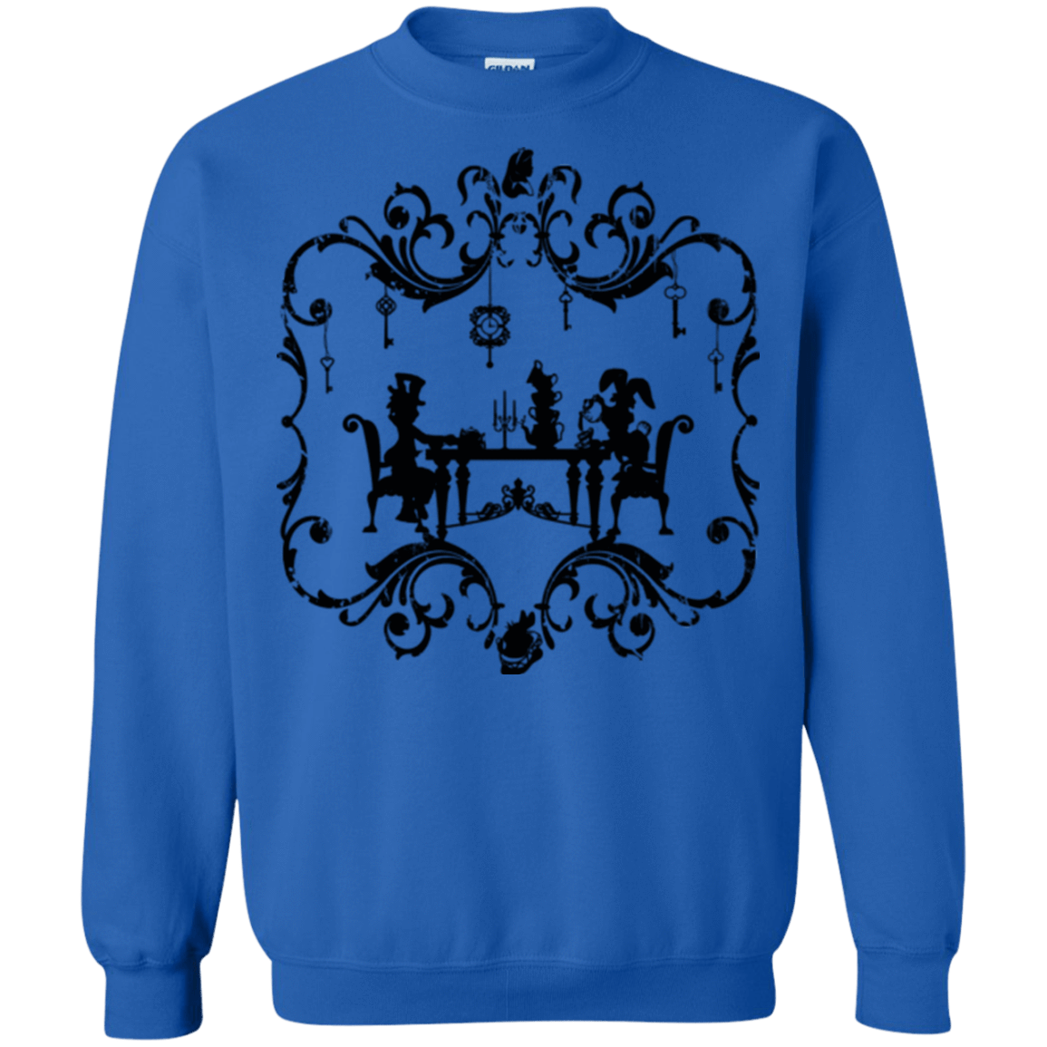 Sweatshirts Royal / Small It's Always Tea Time Crewneck Sweatshirt